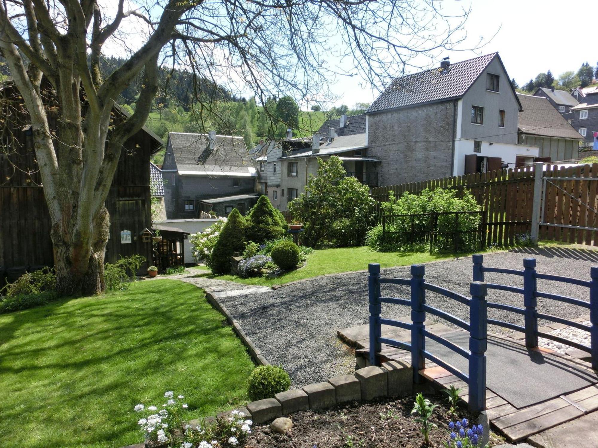 Apartment In Thuringian Forest With Garden Oberweißbach Esterno foto